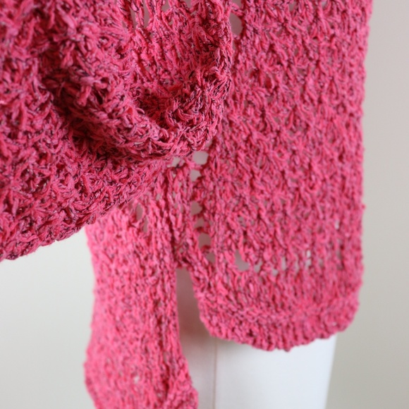Free People Coral Knit Topper Size Small - Picture 7 of 8